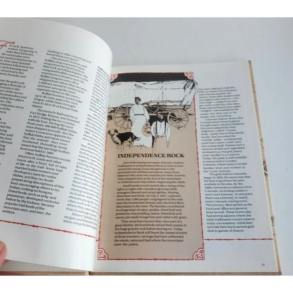 Vintage Coors Beer Promo Cookbook A Taste of the West History Hardcover 1981 NOS